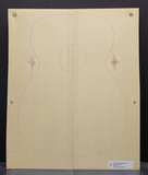 RED SPRUCE Soundboard Luthier Tonewood Guitar Wood RSAGAAOM-017